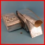 Aluminized Split Sleeve with Adhesive Closure - 4ft stick